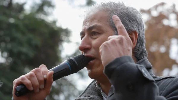 Presidente colegio de profesores metropolitano, Mario Aguilar.