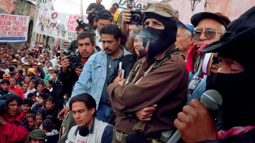 El subcomandante Marcos.