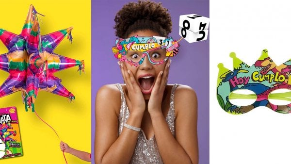 Cotillón reutilizables, fiestas, Chile, 2024.