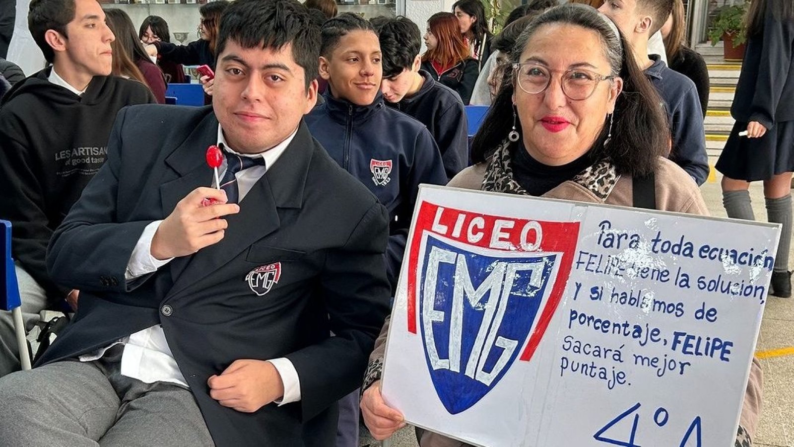 Felipe Lizama, doble puntaje máximo en la PAES