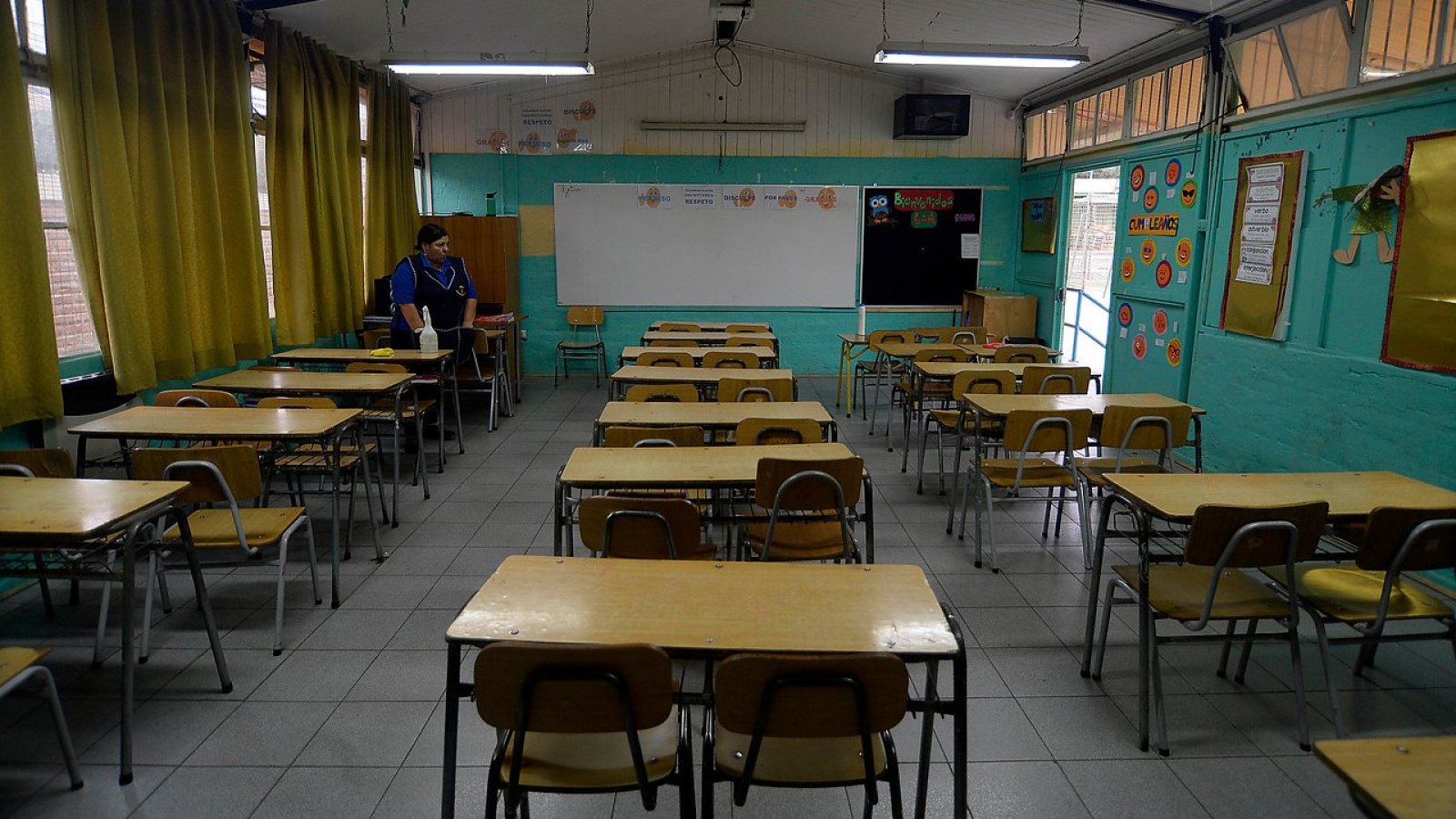 Sala de clases. "Anótate en la lista". Sistema SAE.