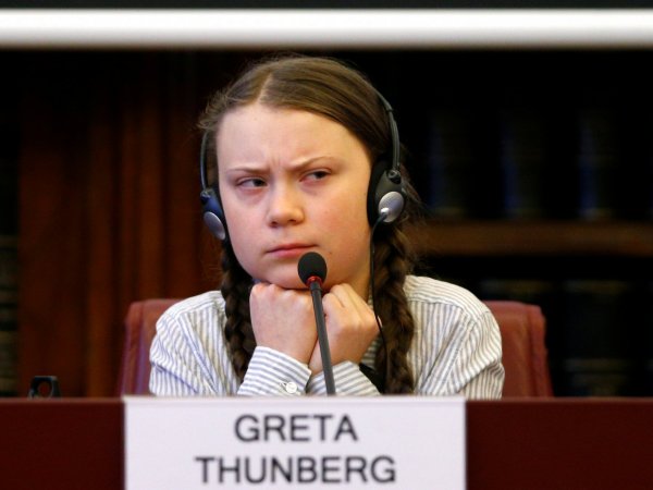 Greta Thunberg, de cumpleaños este 03 de enero. Foto: Reuters.