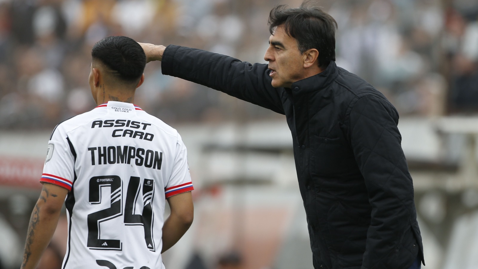 Jordhy Thompson y Gustavo Quinteros
