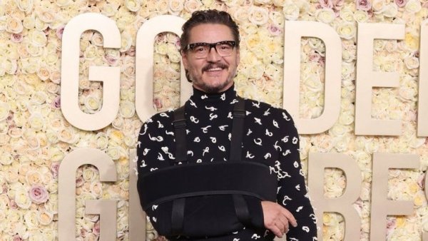 Pedro Pascal en los Globos de Oro
