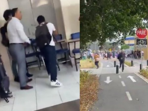 VIDEOS: Momentos de terror en Universidad de Guayaquil tras ingreso de banda criminal