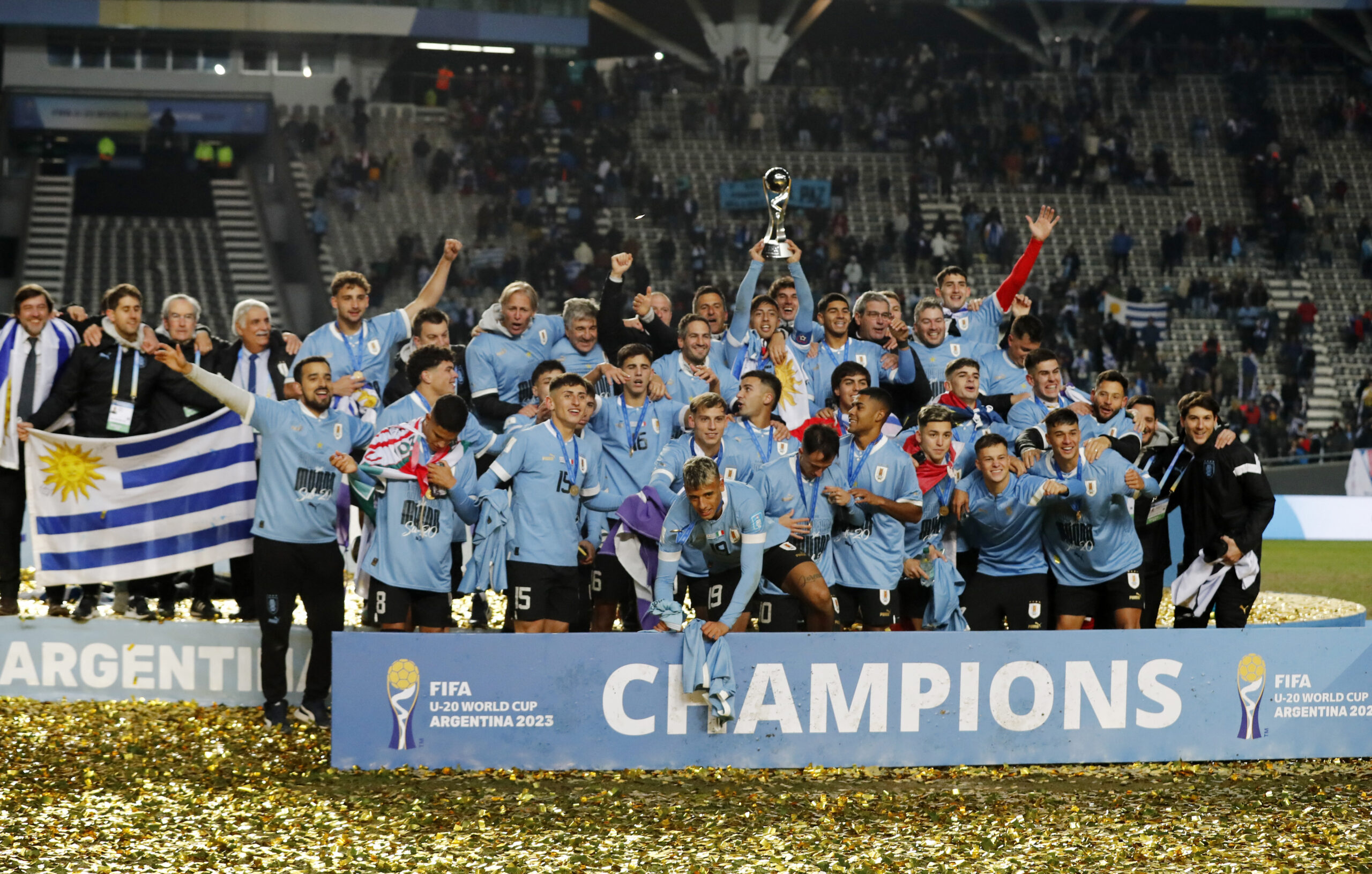 Uruguay campeón del mundo sub 20 en 2023