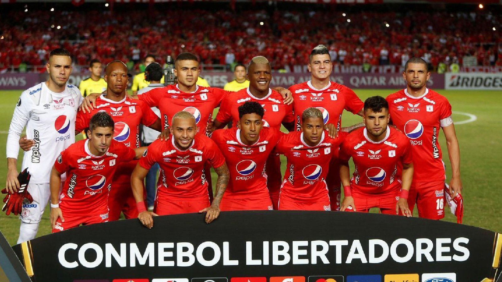 América de Cali disputando la Copa Libertadores