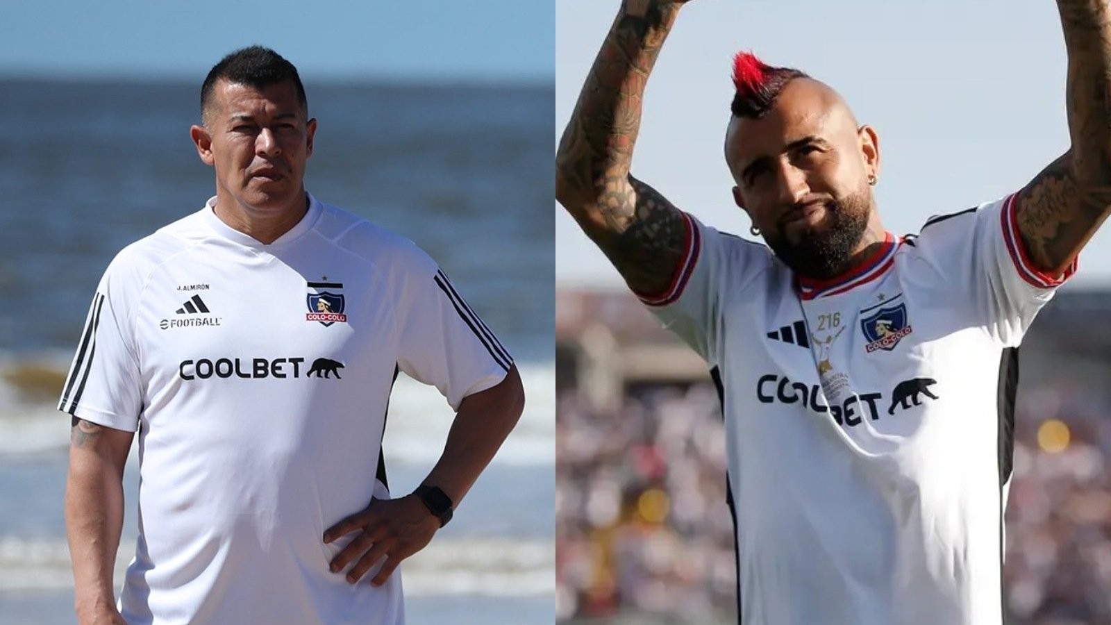 Formación de Colo Colo con Arturo Vidal