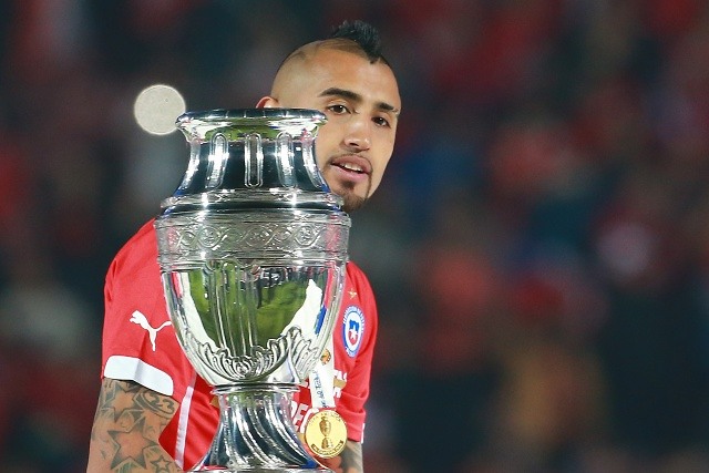 Arturo Vidal Campeon de america