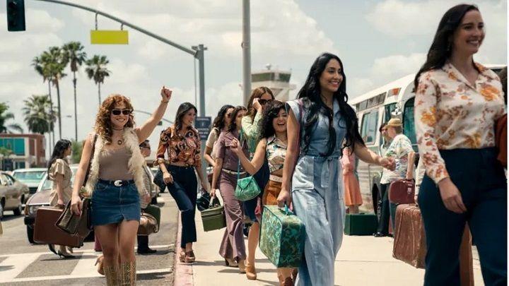 Jóvenes colombianas en la serie Griselda