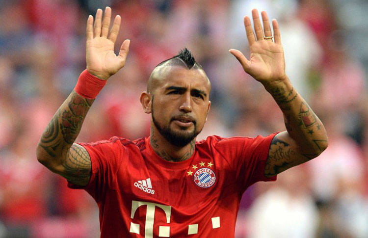 Arturo Vidal en el Bayern Munich