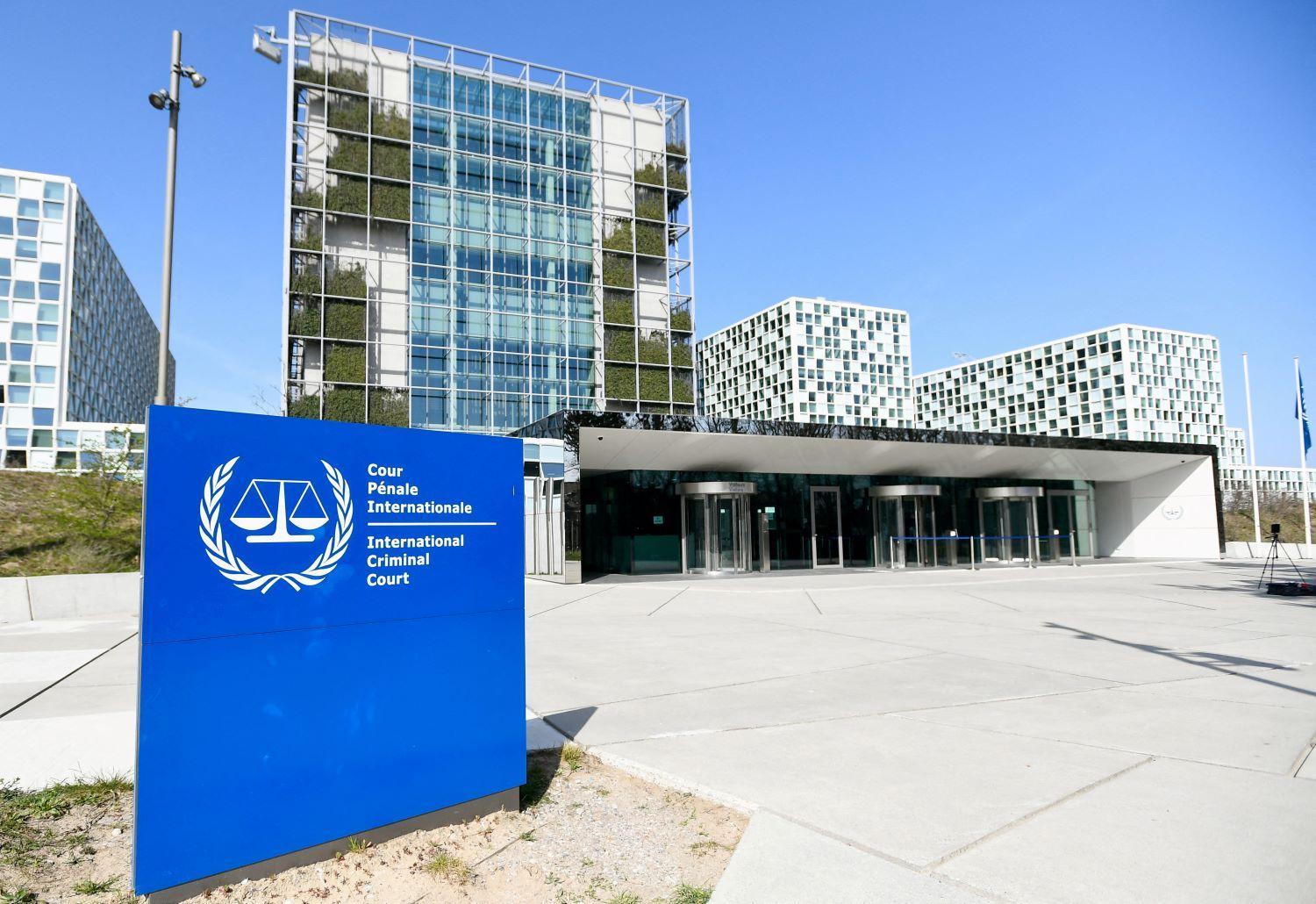 Edificio de la Penal Internacional en La Haya, Países Bajos 