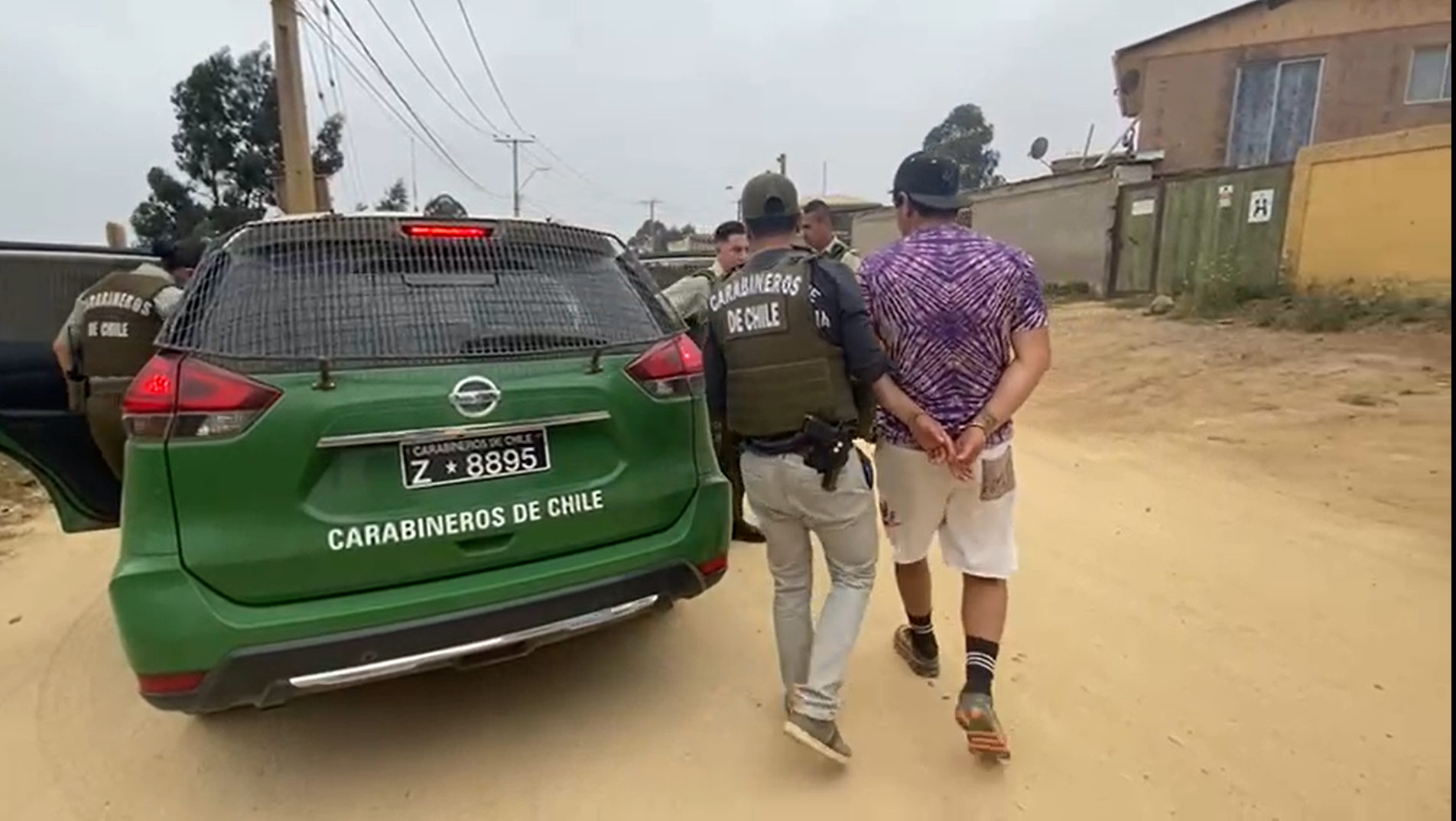 Capturan a reo en Cartagena tras escaparse de cárcel de Santiago