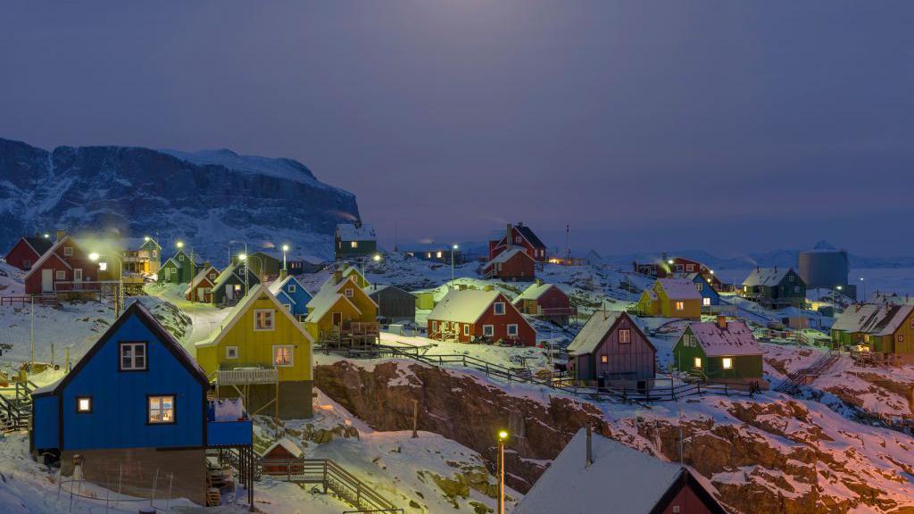Groenlandia durante el invierno
