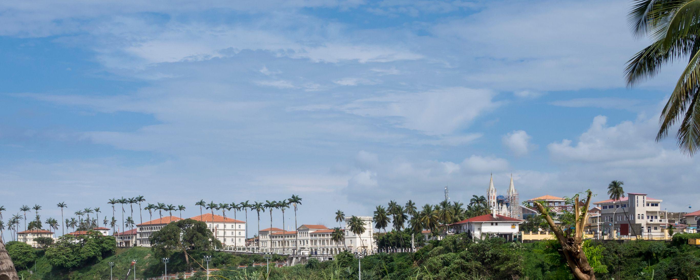 Panormámica de la ciudad de Malabo, capital de Guinea Ecuatorial.