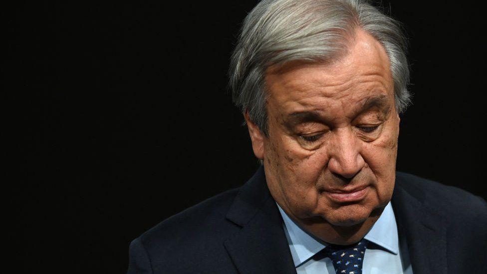 El secretario general de la ONU, Antonio Guterres.