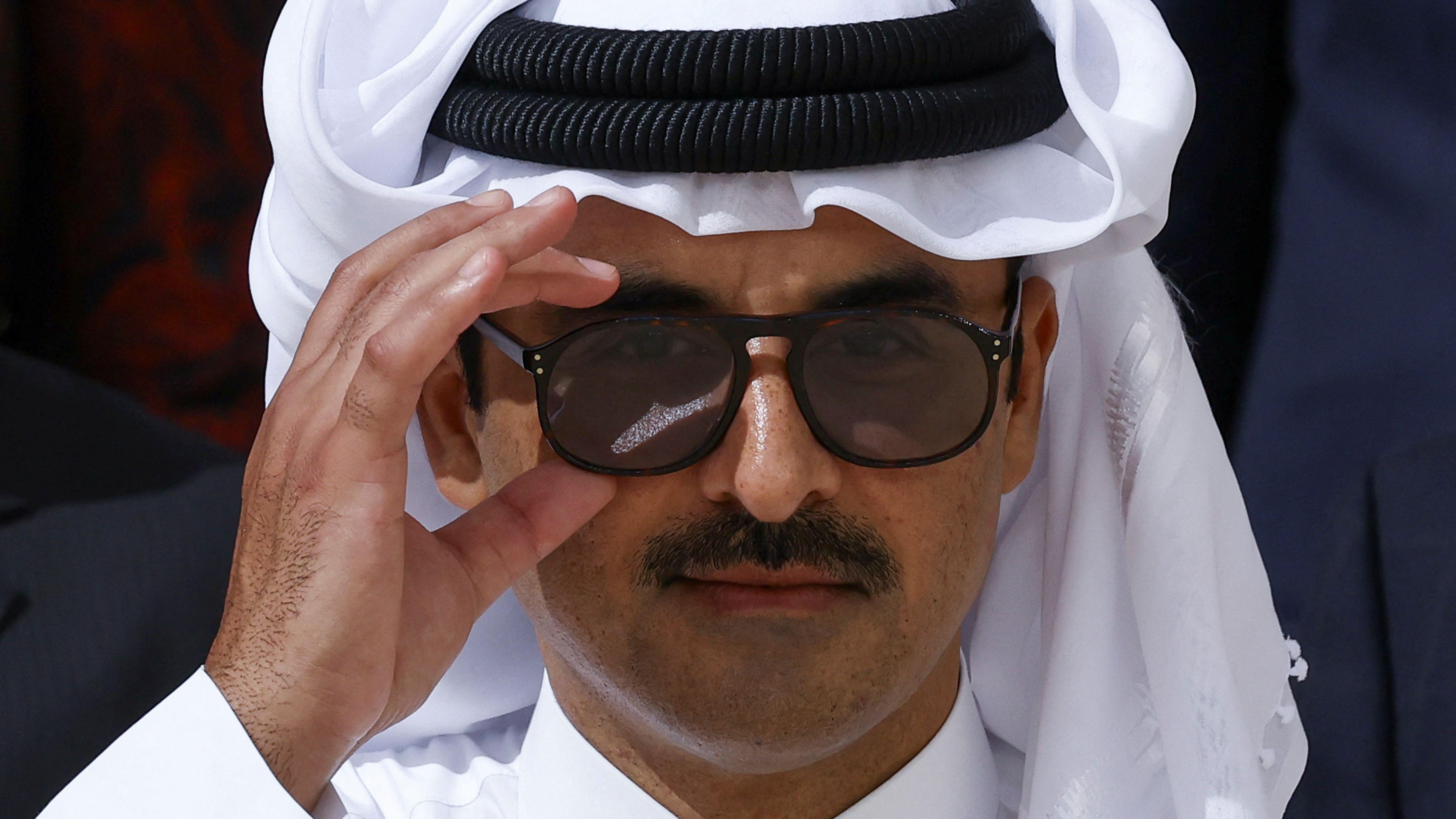 Emir qatarí, Tamim bin Hamad al Thani. 