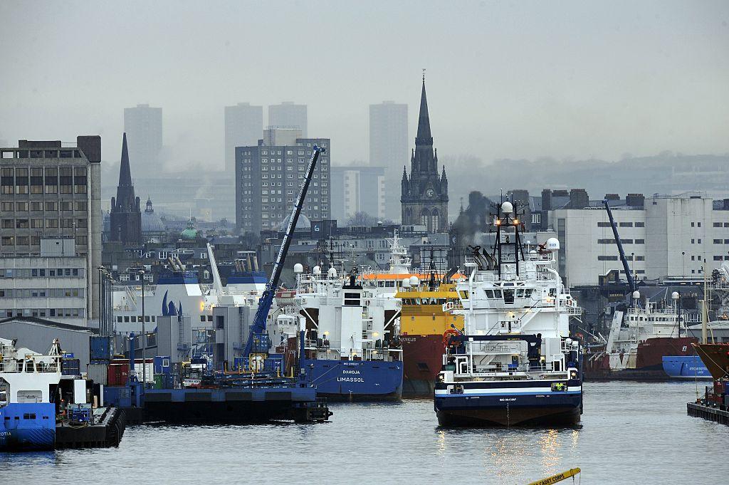 Aberdeen, Escocia, Reino Unido. 