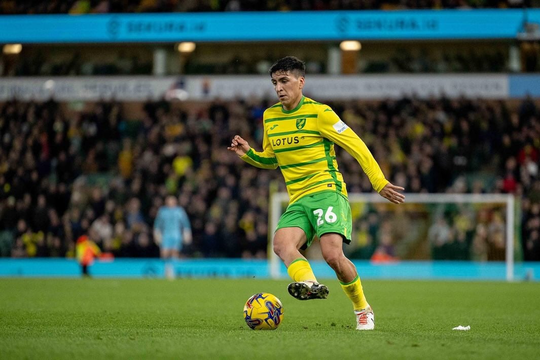 Marcelino Núñez en el Norwich City