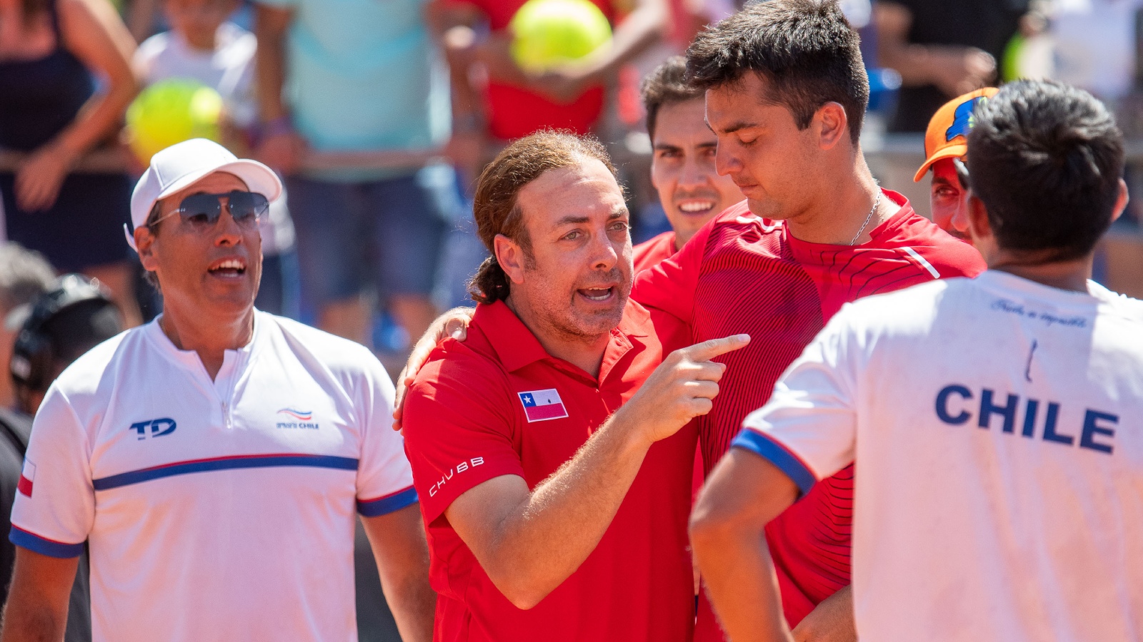 Nicolás Massú en la Copa Davis