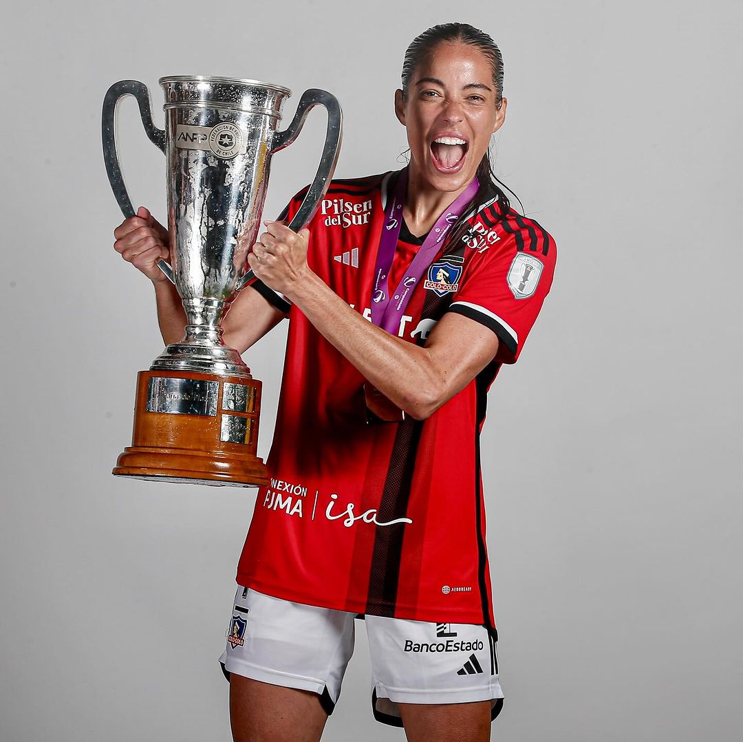 Ryann Torrero campeona con Colo Colo 