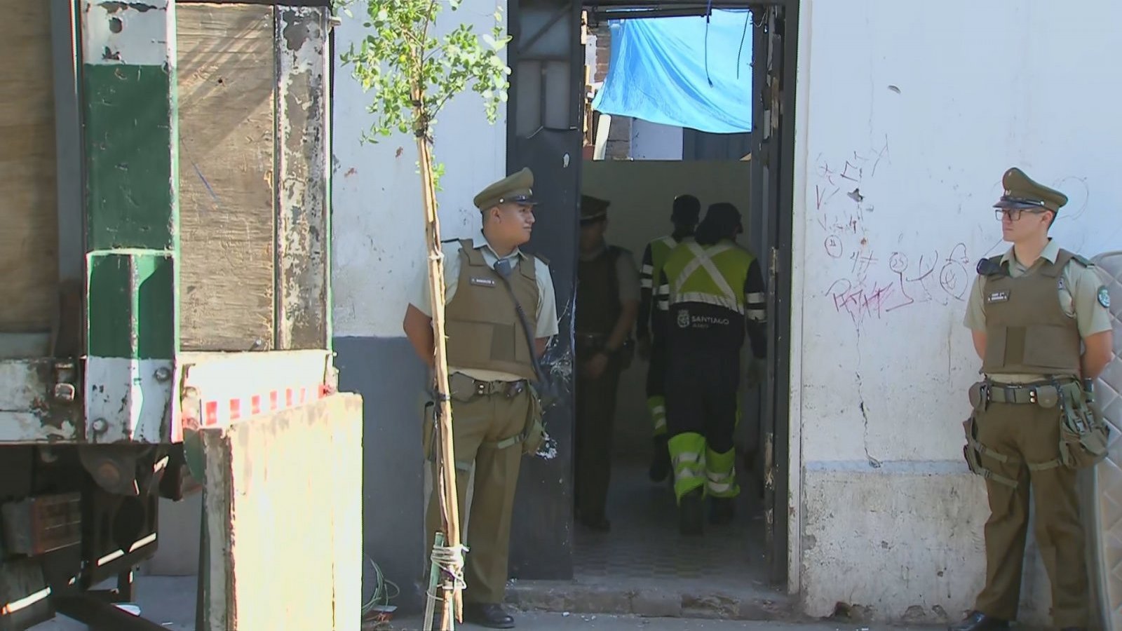 Desalojo de casa en Bario Yungay.