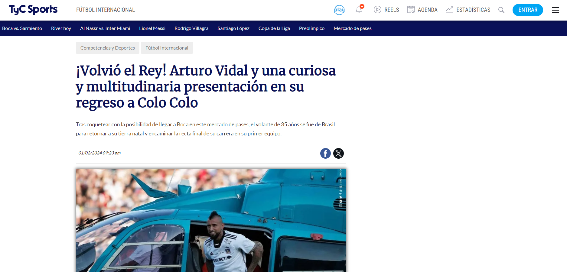 Portada de TYC