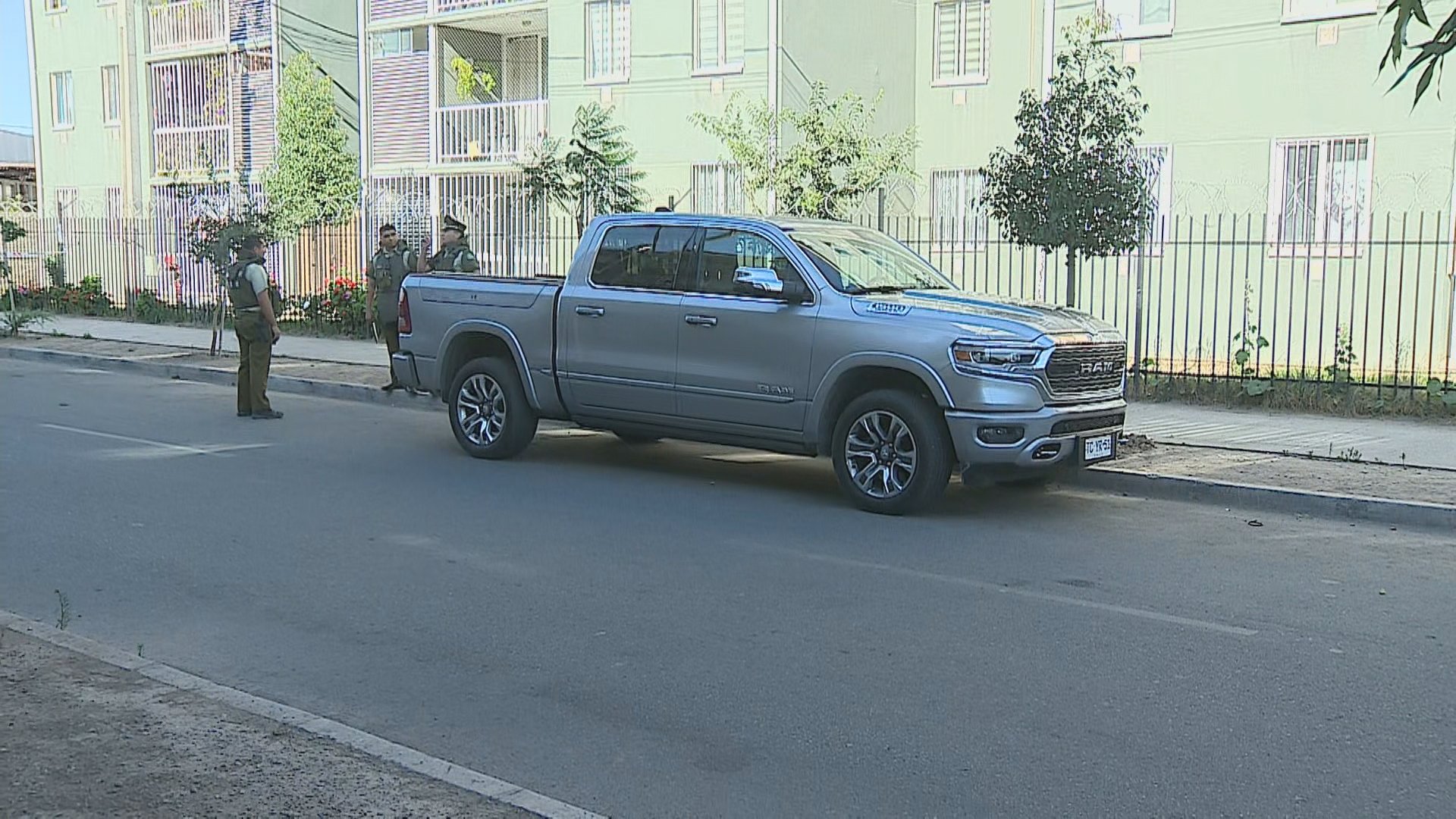 Camioneta robada a Américo.