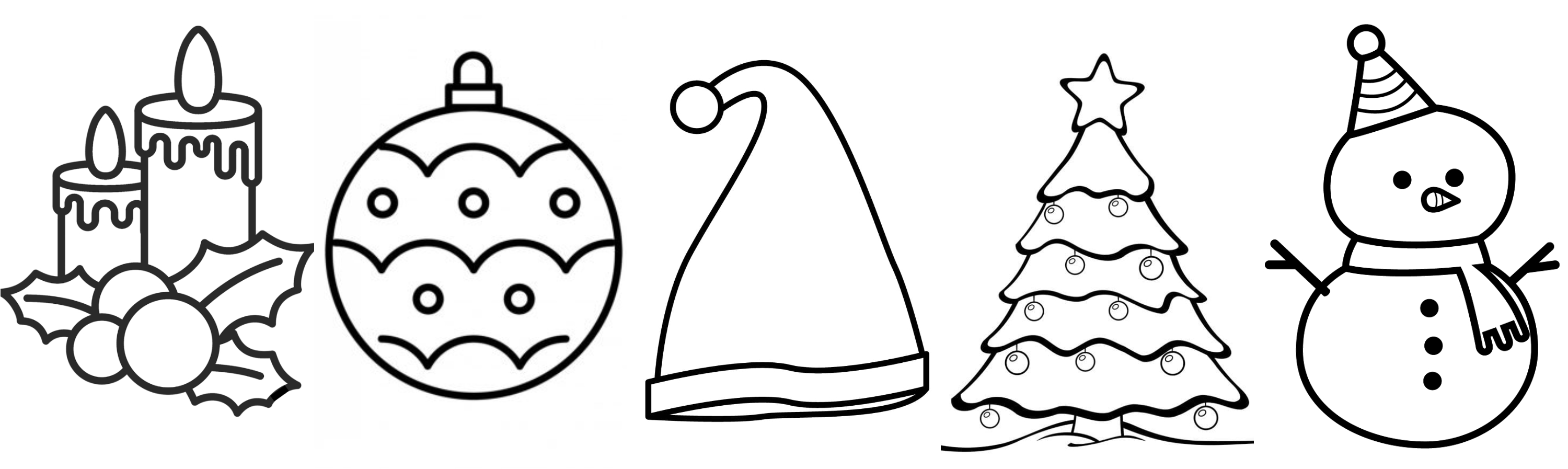 10 ideas de dibujos fáciles para hacer de Navidad