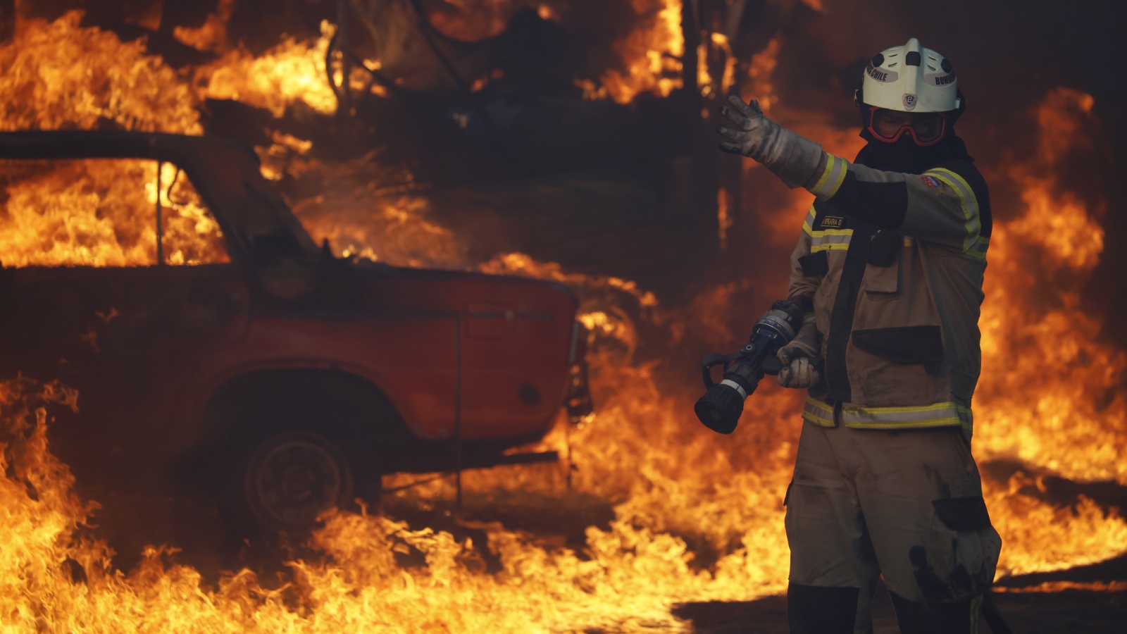 Incendios forestales en Valparaíso