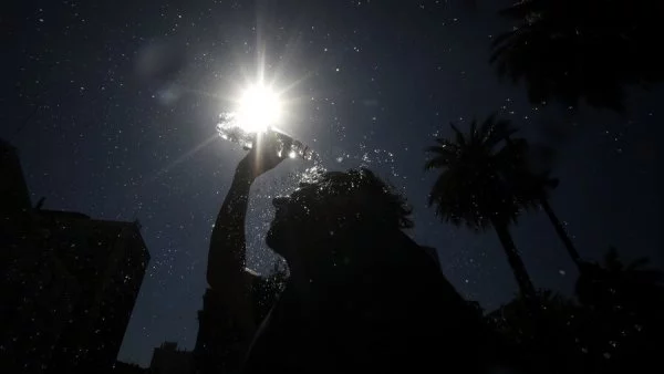 Ola de calor en Chile.
