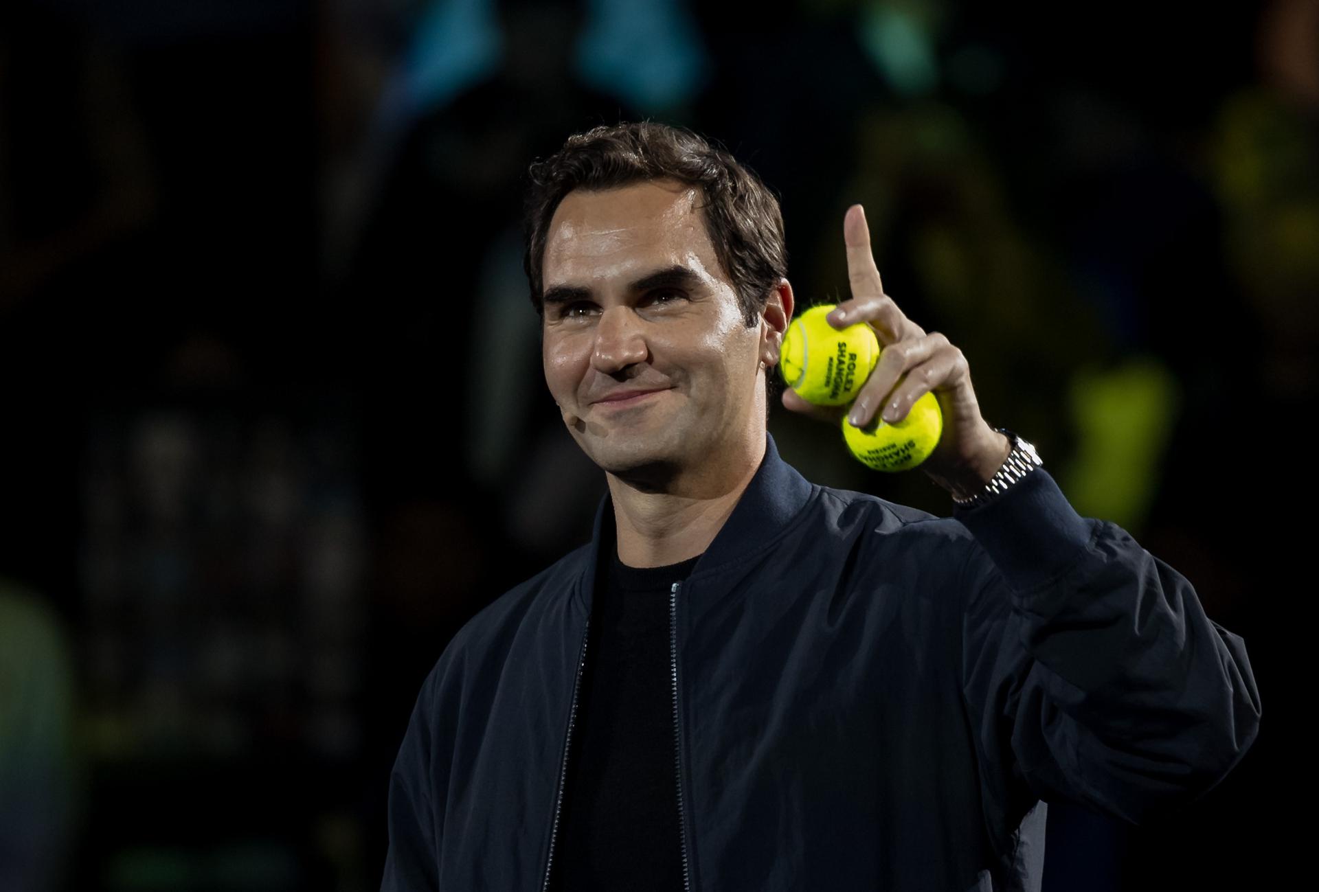 Roger Federer, tenista. Foto: EFE. 