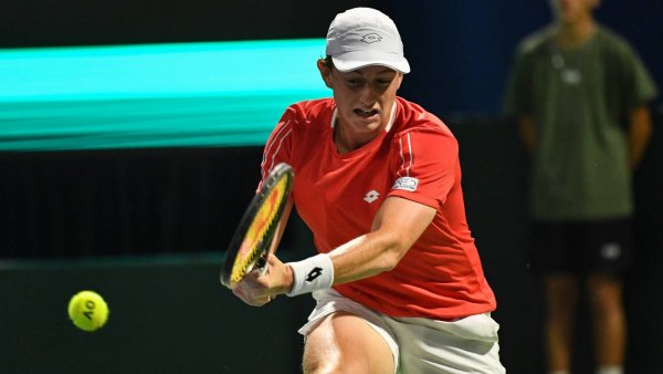 Nicolás Jarry en Copa Davis.