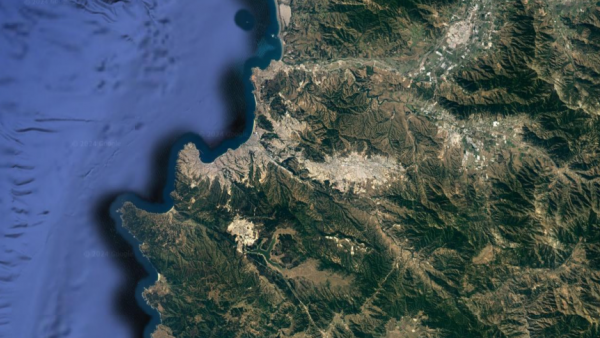 Incendio desde el espacio