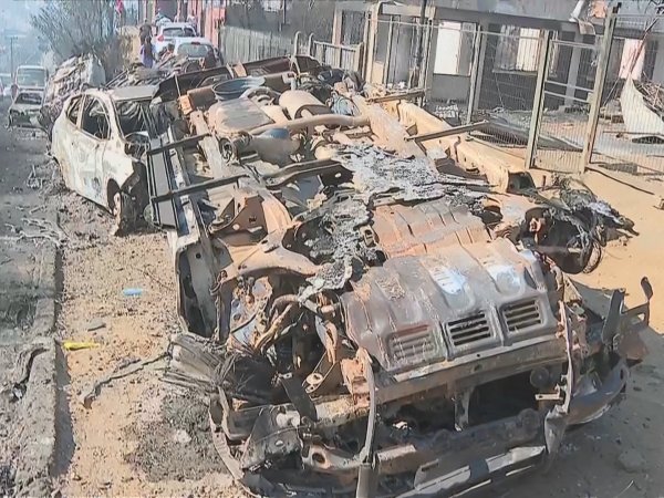 Incendio en Achupallas