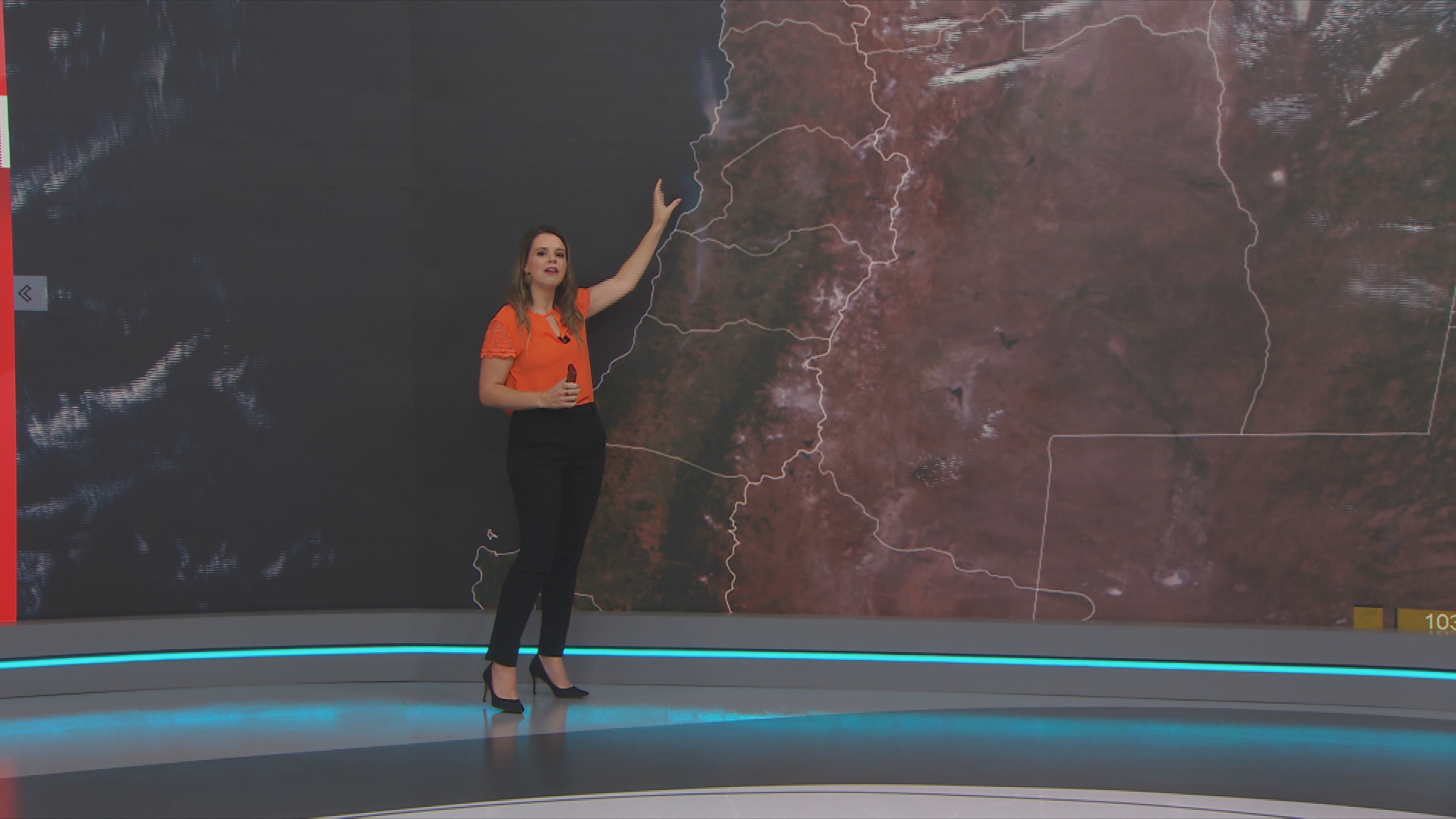 Incendio desde el espacio