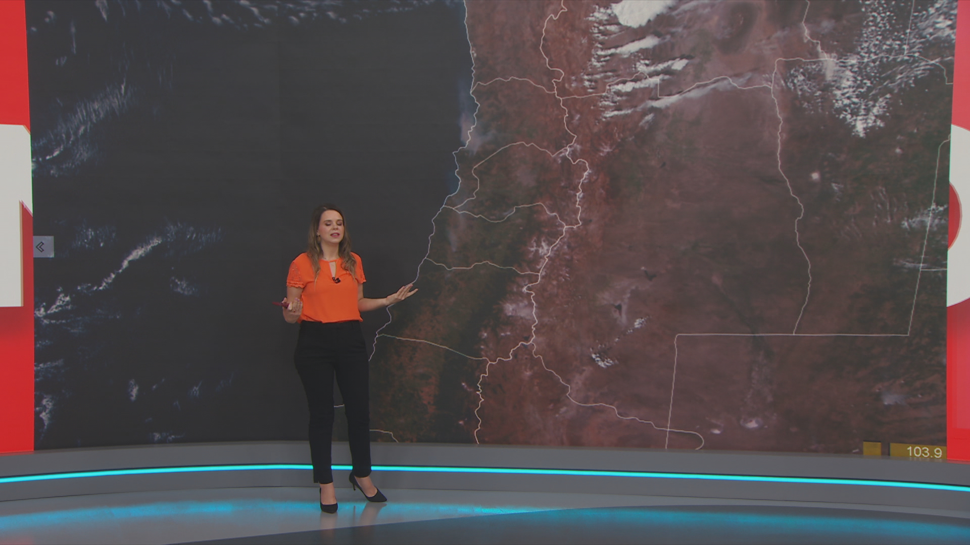 Incendio en Valparaíso desde el espacio