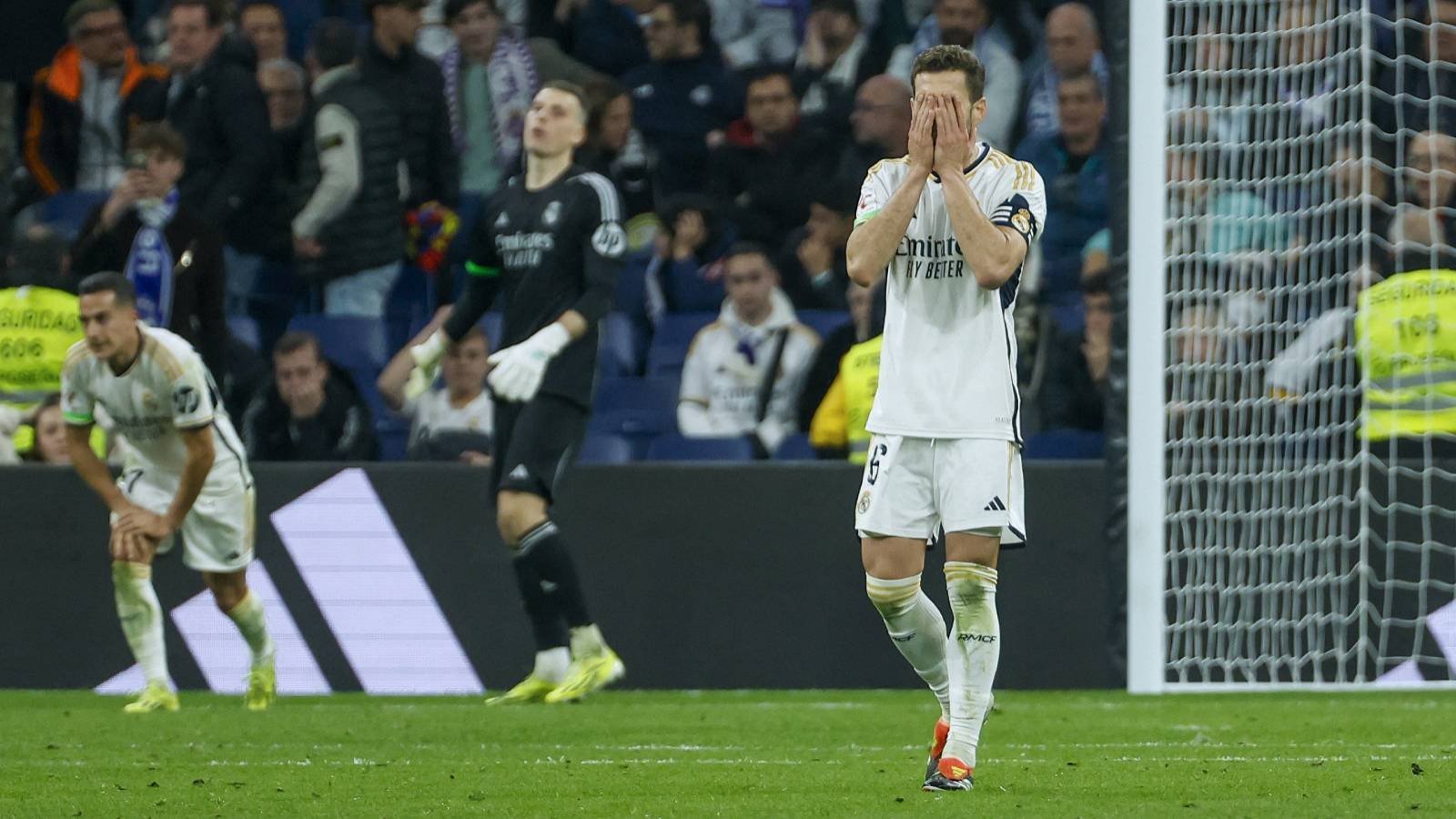 Real Madrid en el derbi ante Atlético de Madrid