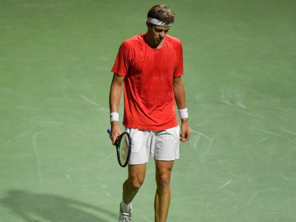 Nicolás Jarry tras perder ante Ignacio Busé.