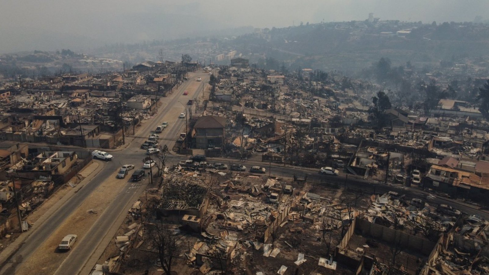 Incendios en Valparaíso y Viña del Mar