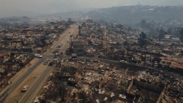 Incendios en Valparaíso y Viña del Mar