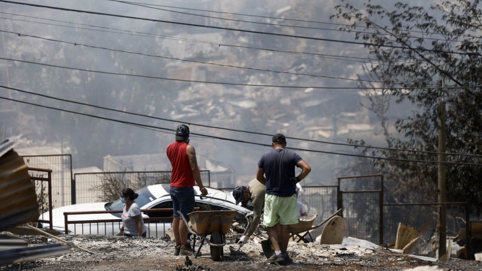 Consecuencias de los incendios.