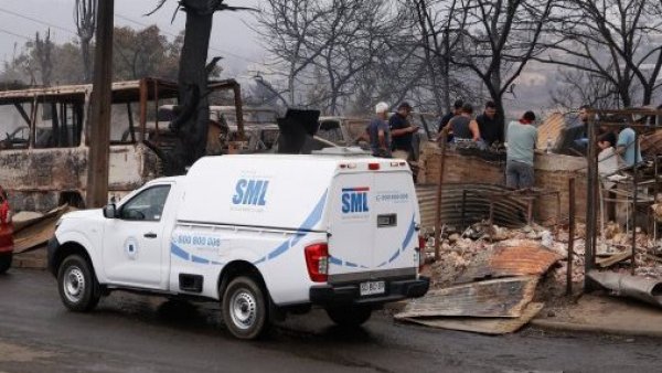 SML actualiza cifra de muertos por incendios en Valparaíso: se registran 131 víctimas