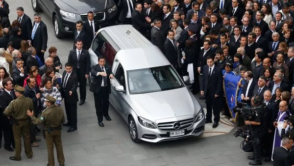 Foto: Agencia Uno. Funeral Patricio Aylwin.