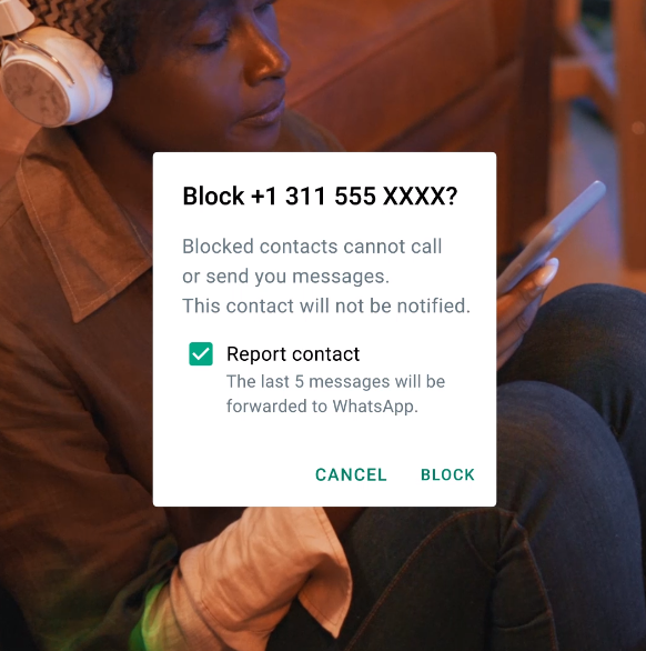 WhatsApp y bloqueo de mensajes