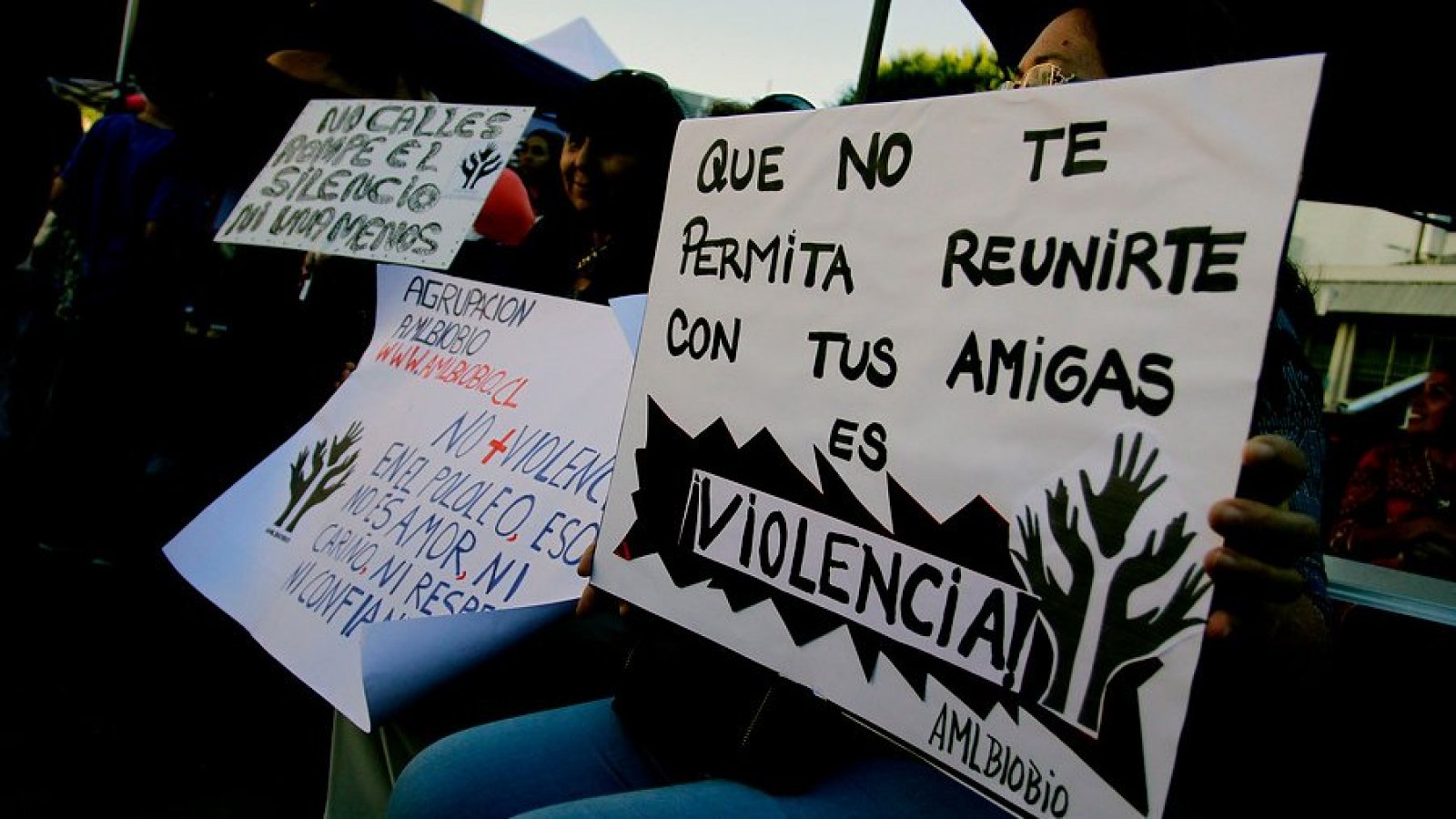 Violencia en el pololeo. Foto: Agencia Uno.