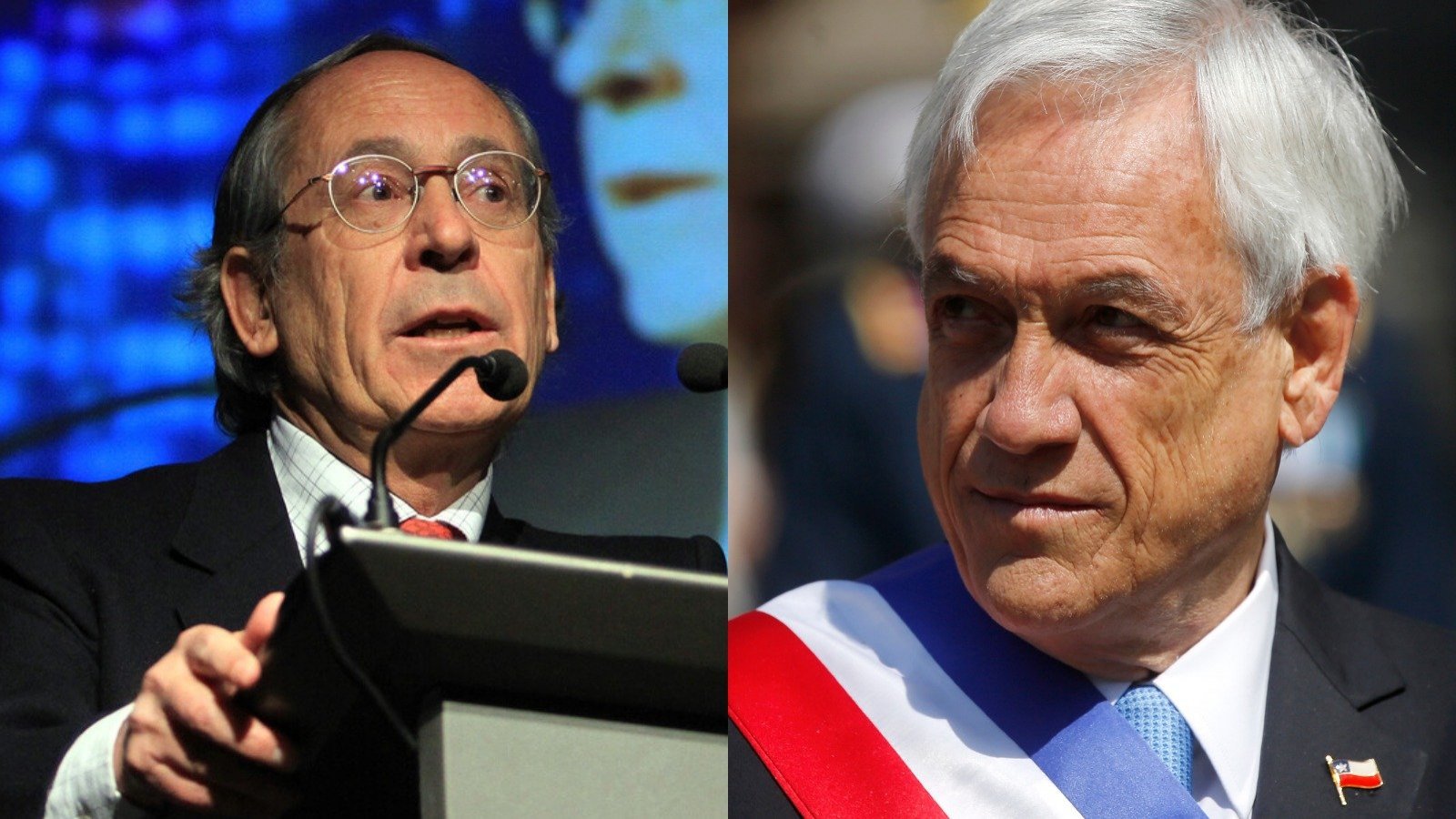 Jose Piñera y Sebastián Piñera.