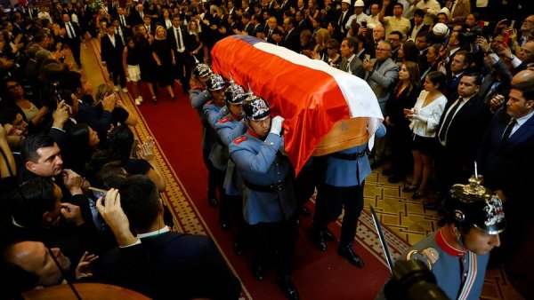 Duelo nacional por muerte de Sebastián Piñera.