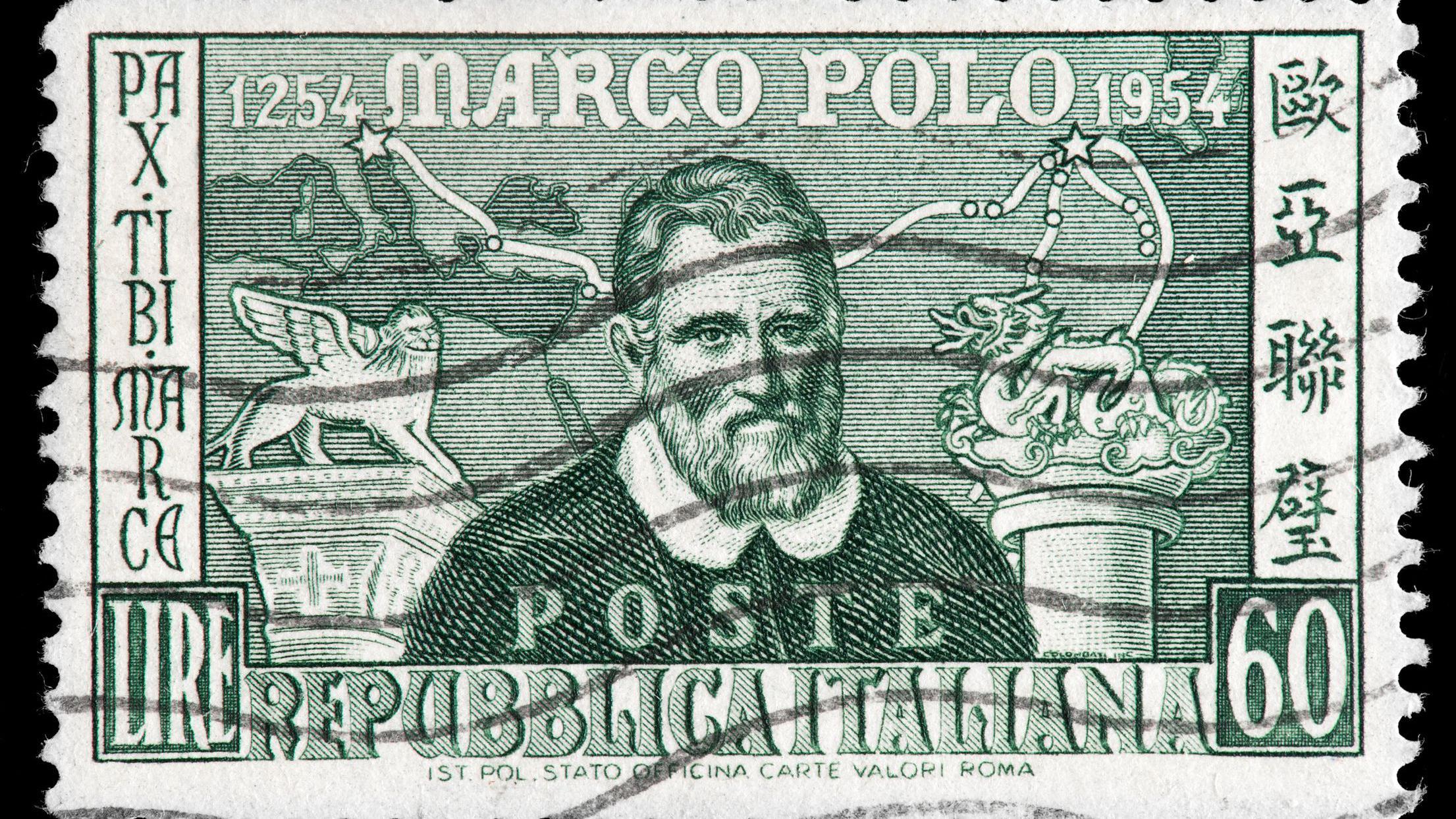 Estampilla de Marco Polo