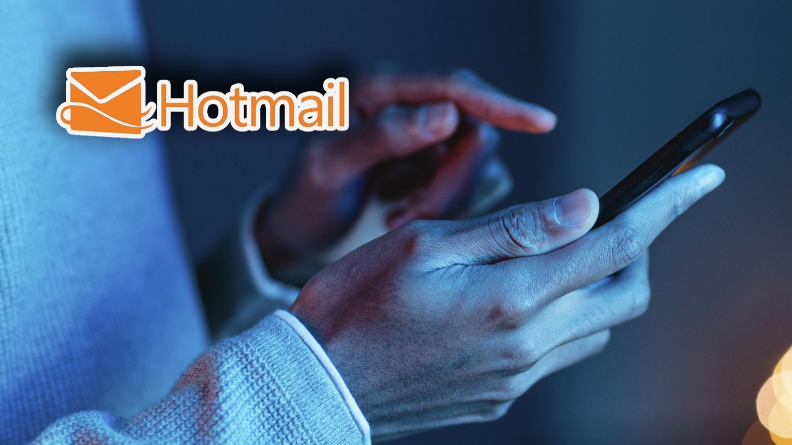 Iniciar sesión en Hotmail en celulares.